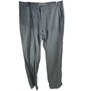 REI Men's Gray Outdoor Pants Size 38W x 32L Nylon Polyester Blend